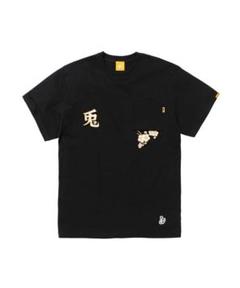 FR2 グラフィックTシャツ ブラック #FR2 Lサイズ FR2 新品 エフアールツー #FR2 Rabbit Donut T-shirt Tシャツ