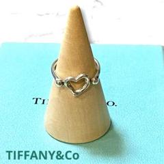 TIFFANY&Co.ティファニー エルサ・ペレッティオープンハートリング925