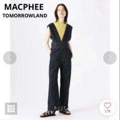 2025新商品 美品○マカフィー○トゥモローランド デニムオールインワン 2way サロペット・オーバーオール・オールインワン