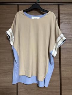ステラシフォン　バイカラー カットソー