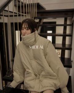 【新品未使用】mideal パディングブルゾン mideal（マイディール）の「padding blouson / パディング