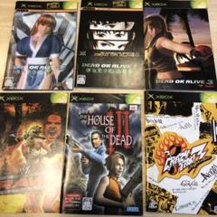 Xbox ゲームセット クレタク3 ハウス・オブ・ザ・デッド3 DOA1,2,3