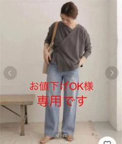 未使用アーバンリサーチドアーズ リネンバックラッププルオーバー