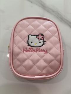 Hello Kitty キルティングポーチ ピンク