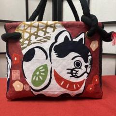 一閑張り　一閑張りバック　古文書 昔話　犬張子　狛犬 Amazon.co.jp: 一閑張りバック 正絹古布犬張子 : ファッション