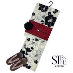 下駄なし　浴衣単品 二部式 セパレート浴衣 浴衣ジェンヌ 簡単着付け 半幅帯 二部式 セパレート浴衣 浴衣ジェンヌ 浴衣5点セット 簡単着付け