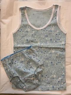女児　タンクトップ&ショーツ　110cm