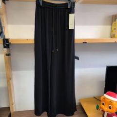 EPoca ブラック ワイドパンツ 40 タイムセール