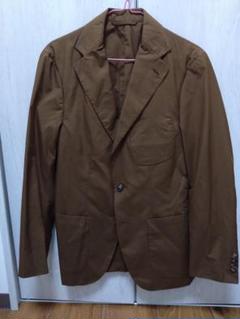 【ネイビー】CARUSO　テーラードジャケット　ウィンドウペンチェック　M 春夏 2525201909_1a.jpg