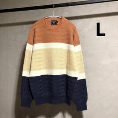 00s 良品 CHAPS RALPH LAUREN リネンコットン ニット