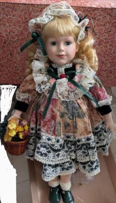 * vintage doll ୨୧ * 陶器製 愛らしい 女の子の フィギュア vintage doll ୨୧ * 陶器製 愛らしい 女の子の フィギュア 美術