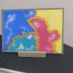 #アクリル絵　#抽象画　#自由画