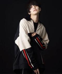 アドラー　ラインスリーブトラックジャケット　TatsuyA ADRER】LINE SLEEVE TRACK JACKET/ラインスリーブトラック