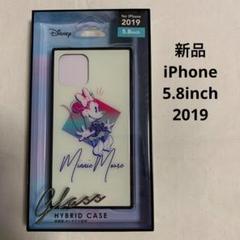 4) ディズニー　ミニー　iPhoneケース 5.8インチ2019 No.3