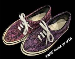 VANS 幾何学模様 スニーカー USA製 80後期 ヴィンテージのサムネイル