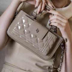 新品Riu 2way croco hand bag ベージュ 2way croco hand bag – Riu