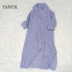 YANUK - 新品❤️ヤヌークシャツワンピース❤️ヤヌークワンピース YANUK（ヤヌーク）の「YANUK ワンショルダーワンピース