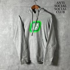 ANTI SOCIAL SOCIAL CLUB プリントパーカー グレー R14