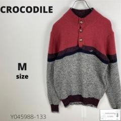 CROCODILE クロコダイル ニット トップス 薄手 メンズ M