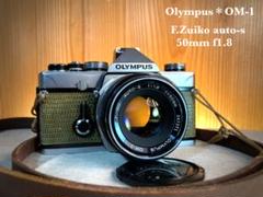 完動品＊美品＊初期保証！☆オリンパスの名機☆OM-1☆リザード本