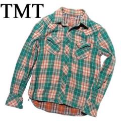 TMT クレイジーチェックシャツ　美品　L キムタク 楽天市場】□【名盤復刻】【TMTティーエムティー】REVIVAL W