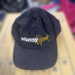esrever　stussy Sport キャップ 黒 ☆関税込☆Stussy☆Stussy Sport Cap Black☆キャップ☆ (STUSSY