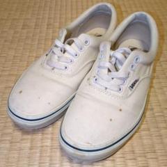 VANS ホワイト スニーカー　バンズスニーカー