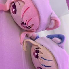 GIGO限定 HIMEHINA ねそべりぬいぐるみ ヒメヒナ 2種セット