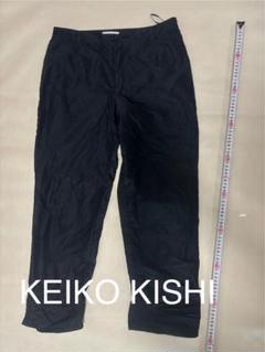 KEIKO KISHI by nosh 　ケイコキシ 黒 カジュアルパンツ KEIKO KISHI by nosh ケイコキシ 黒 カジュアルパンツ