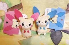 ポケットモンスターAG ぬいぐるみキーチェーン プラスル&マイナン ポケットモンスターAG ぬいぐるみキーチェーン プラスル