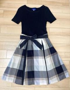 2025年最新】BURBERRY BLUE LABEL レディース ひざ丈ワンピース