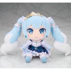 雪ミク 2025 gift ぬいぐるみ グッズ]雪ミクぬいぐるみ Crystal Snow Ver.｜SNOW MIKU 2025