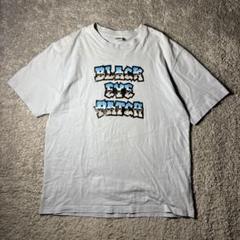 ブラックアイパッチ　tシャツ センターロゴ　ユニセックス　ストリート　古着