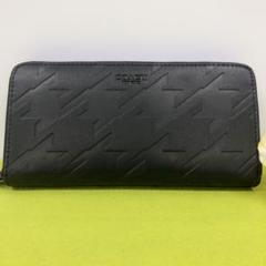 コーチ 長財布 千鳥格子 ハウンドトゥース 財布 coach