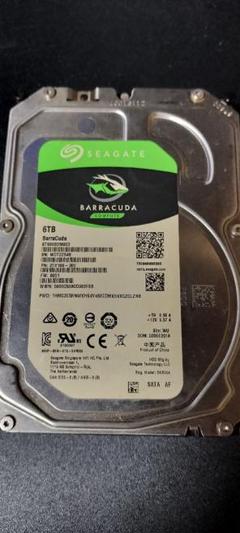SEAGATE HDD 6TB 4台 シリーズ最高峰 保証残あり SEAGATE HDD 6TB 4台 シリーズ最高峰 保証残あり