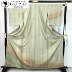 新品ファッション - 単衣のきもの 未使用 伝統工芸品 小千谷本