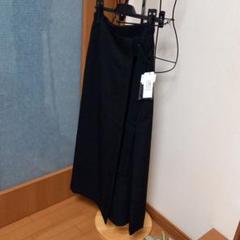 新品スコットクラブ系列Bouchonラップスカート巻きスカート黒のサムネイル