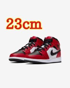 NIKE AIR JORDAN 1 MID CHICAGO BLACK TOE
