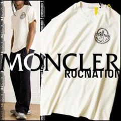 MONCLER ROCNATION モンクレールロックネイション大ロゴTシャツ 2024年最新コラボ】MONCLER × ROC NATION DESIGNED BY JAY-Z