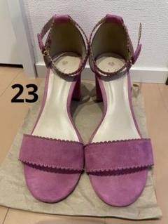 サンダル　ストラップ付き　23.0㎝　レディース　ピンク