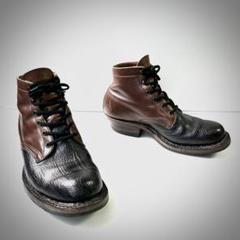 2点セット【8 1/2E】ホワイツ　セミドレス　 コンビ　ブルハイド×スムース革 2点セット【8 1/2E】ホワイツ セミドレス コンビ ブルハイド
