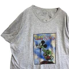 BCSW キャラ Tシャツ 古着 グレー ラットフィンク ラットキング
