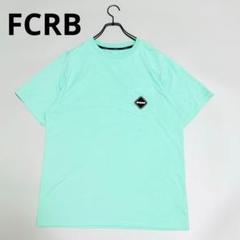 未使用に近い　FCRB フードロゴアップリケイ XL グリーン　緑 未使用に近い FCRB フードロゴアップリケイ XL グリーン 緑