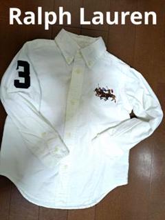 おしゃれキッズ☺️Ralph Lauren☺️長袖シャツ。90㎝