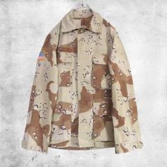 80's 米軍 6カラーデザートカモ BDUジャケット チョコチップカモ