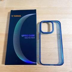 美品✨TORRAS iPhone 15Pro用ケース　ブルー　スマホケース