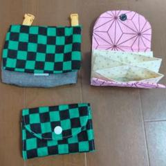 ハンドメイド　ポシェット　カードケース　移動ポケット