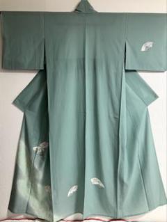極美品 辻が花 深緑 金彩 日本製 絽 洗える夏着物 訪問着 極美品 辻が花 深緑 金彩 日本製 絽 洗える夏着物 訪問着 - メルカリ