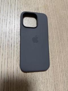 Apple iPhone16pro用純正シリコンケース　ストーングレイ