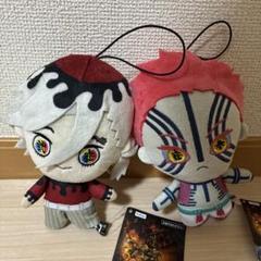 鬼滅の刃 ぬいぐるみ 童磨 猗窩座 ☆3点セット☆ 鬼滅の刃 ちびぐるみ vol.5 鬼舞辻無惨・猗窩座・童磨 3種セット